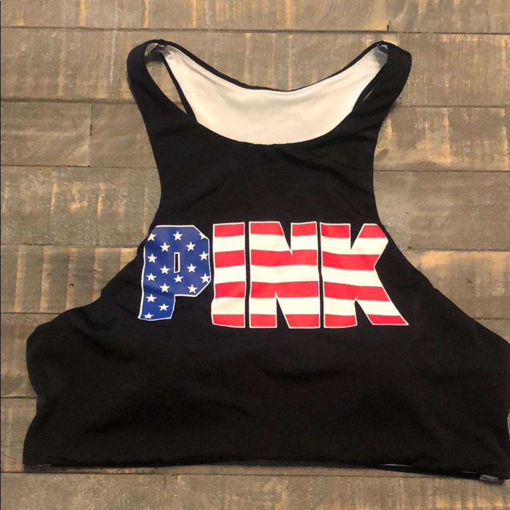 PINK Victoria’s Secret Flag Top